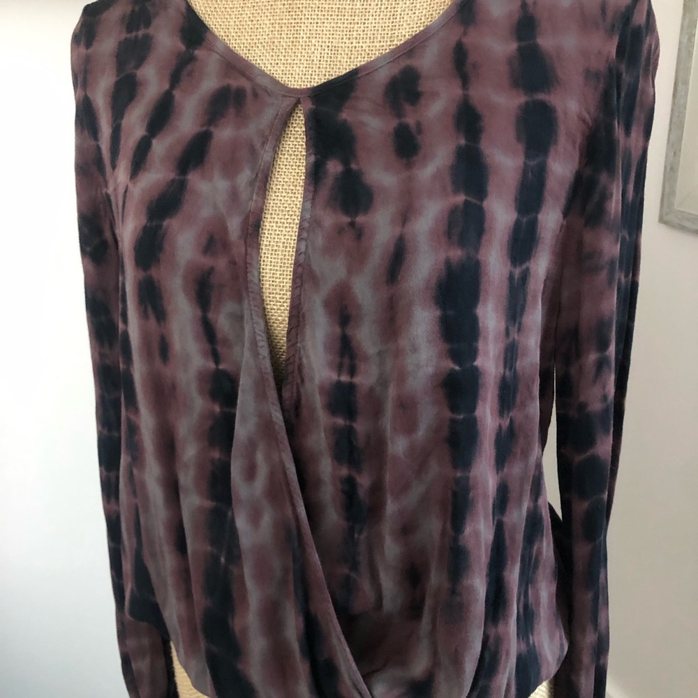 Young Fabulous & Broke Tie Dye Surplice Blouse - Picture 3 of 11